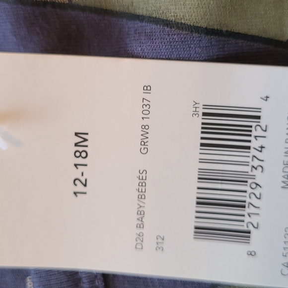 NWT blue/grey long sleeved tee shirt with dinosaur print - Picture 2 of 4